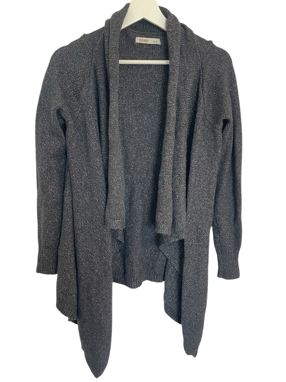 Old Navy Cozy Waterfall Gray Cardigan